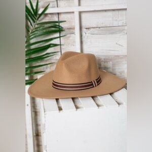 Eleve: The Fedora Line Tan Color